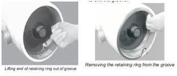 ring groove of membrane